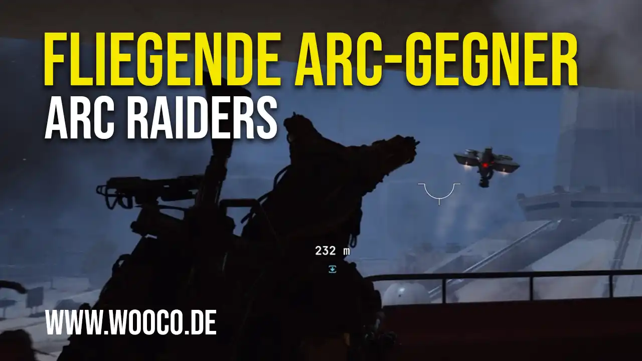 Beschädige fliegende ARC-Gegner