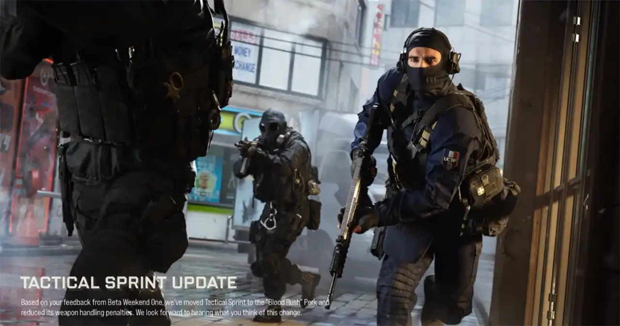 MW4 Taktiksprint Update