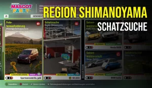 Region Shimanoyama Schatzsuche in Forza Horizon 6
