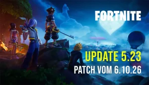 Fortnite Update 5.23 mit Patch Notes und Änderungen vom 6. Oktober